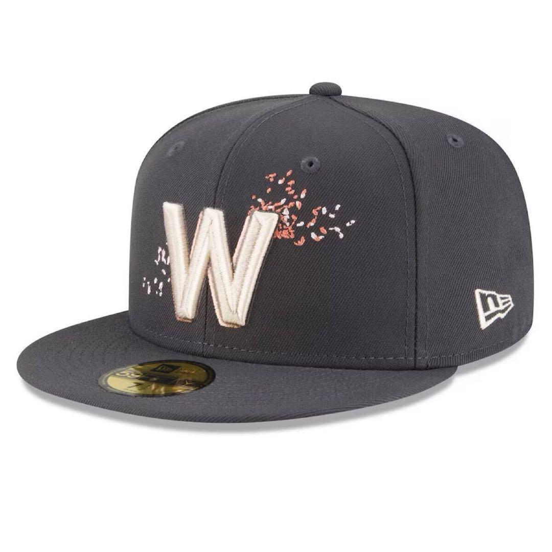 【100%正規品】新品7 1/2 59.6桜キャップMLB2024シティコネクト