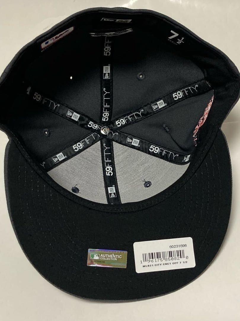 【100%正規品】新品7 1/2 59.6桜キャップMLB2024シティコネクト