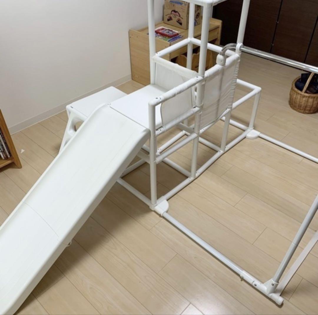 野中製作所　プレミアム　おりたたみロングスロープ　滑り台　ジャングルジム　鉄棒
