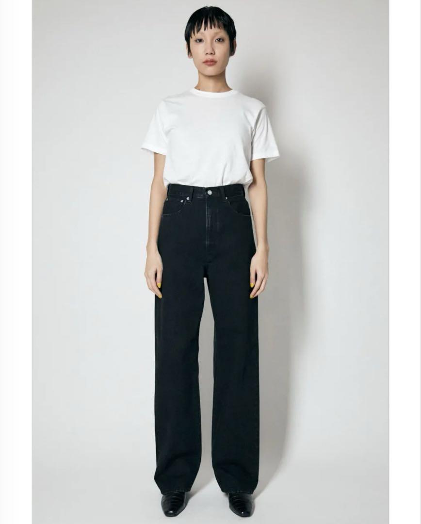 moussy HW COLOR LOOSE STRAIGHT