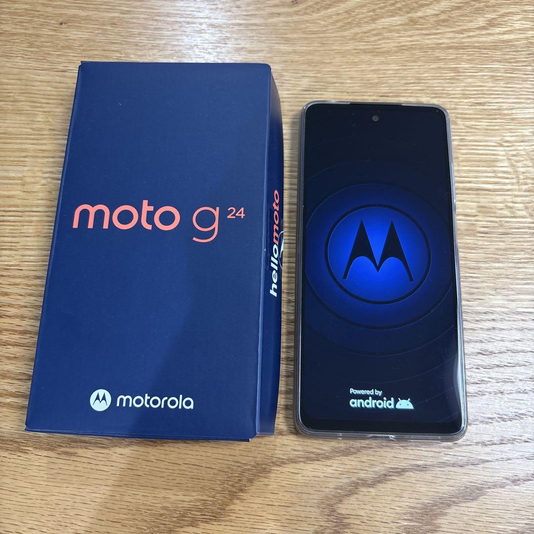 期間限定大幅値下げセール　motorola　g24　本体フルセット