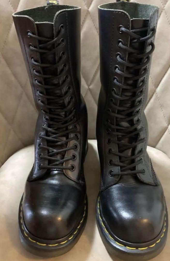Dr.Martens ドクターマーチン 14ホールブーツ 黒 US6 23センチ