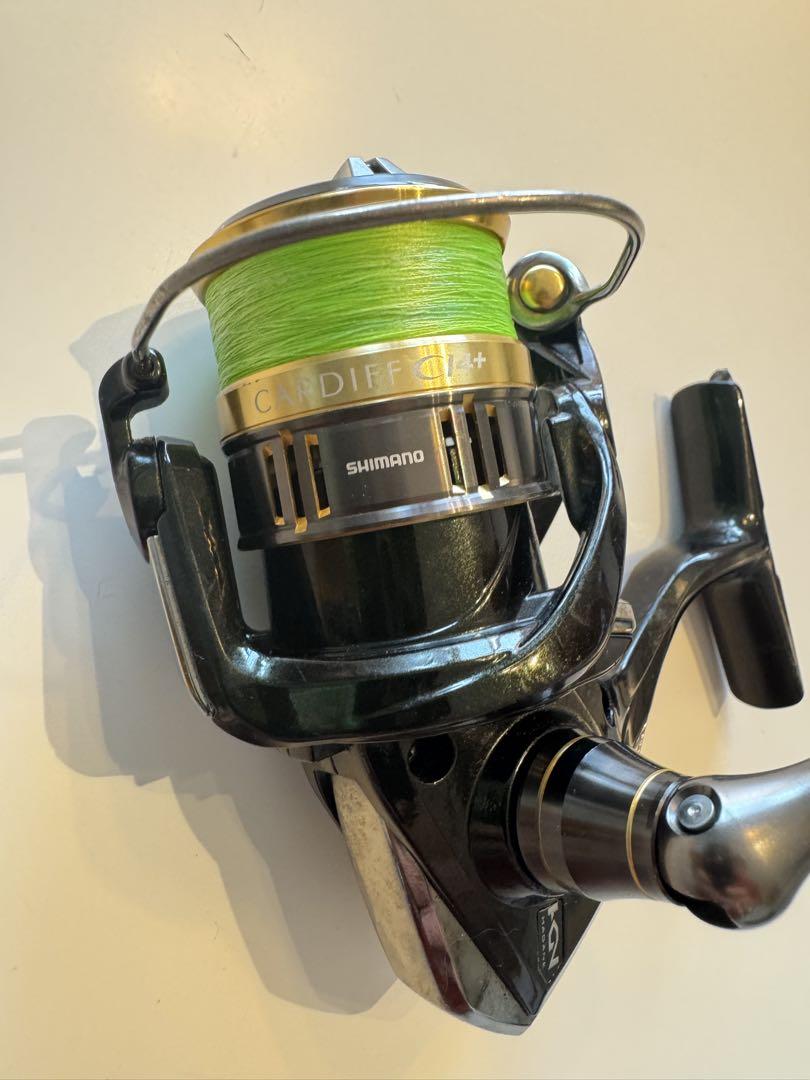 SHIMANO CARDIFF 1000S HGスピニングリール - メルカリ