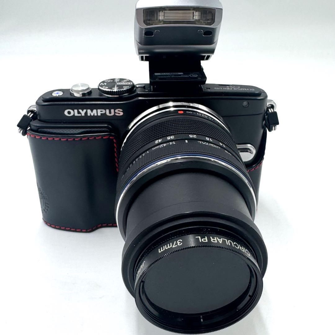 ✨極美品✨OLYMPUS PEN Lite E-PL5 レンズキット 黒 ケース