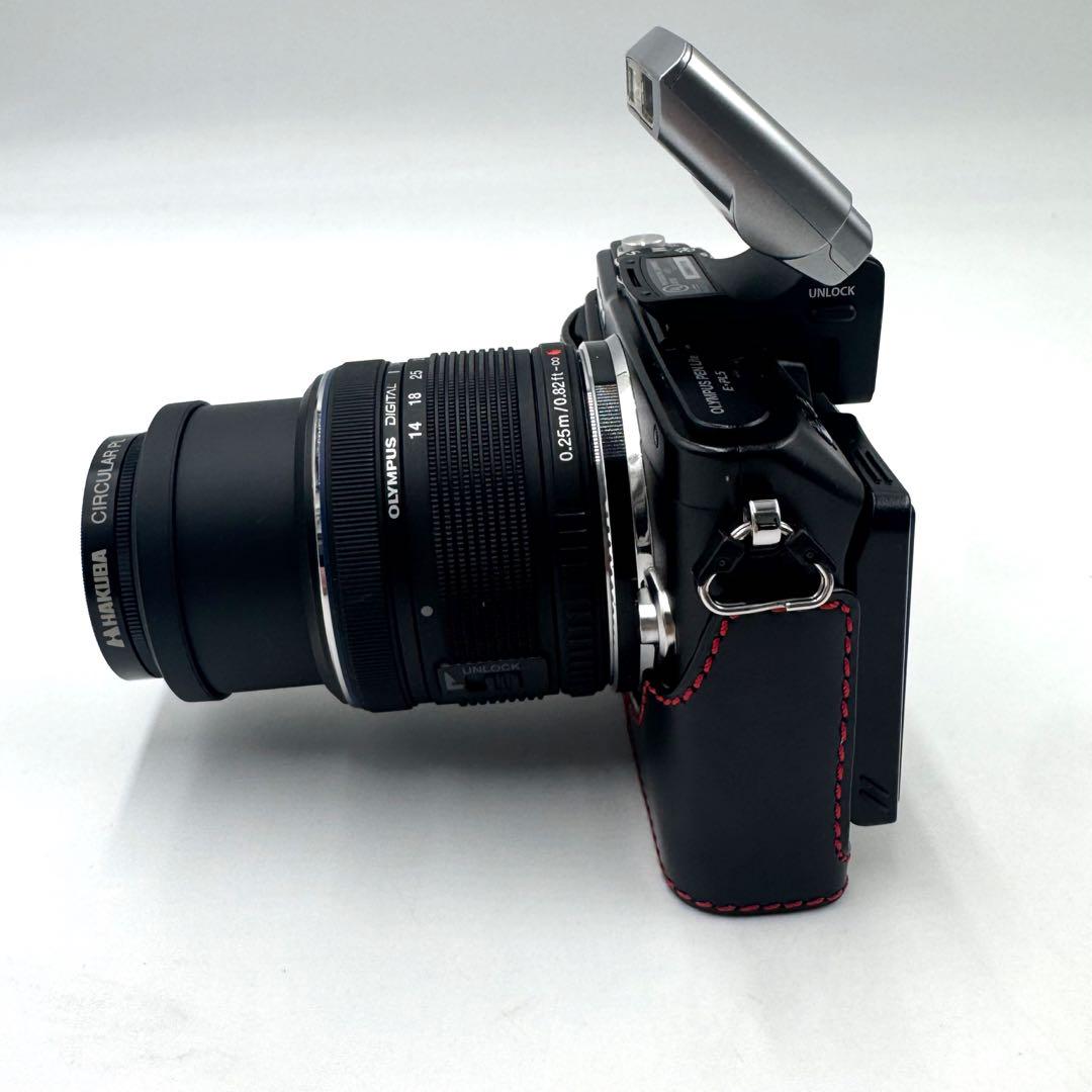✨極美品✨OLYMPUS PEN Lite E-PL5 レンズキット 黒 ケース