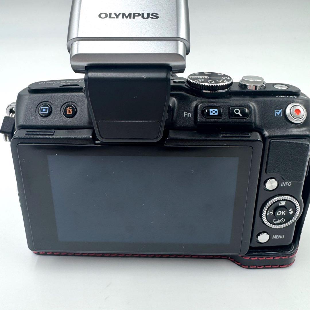 ✨極美品✨OLYMPUS PEN Lite E-PL5 レンズキット 黒 ケース