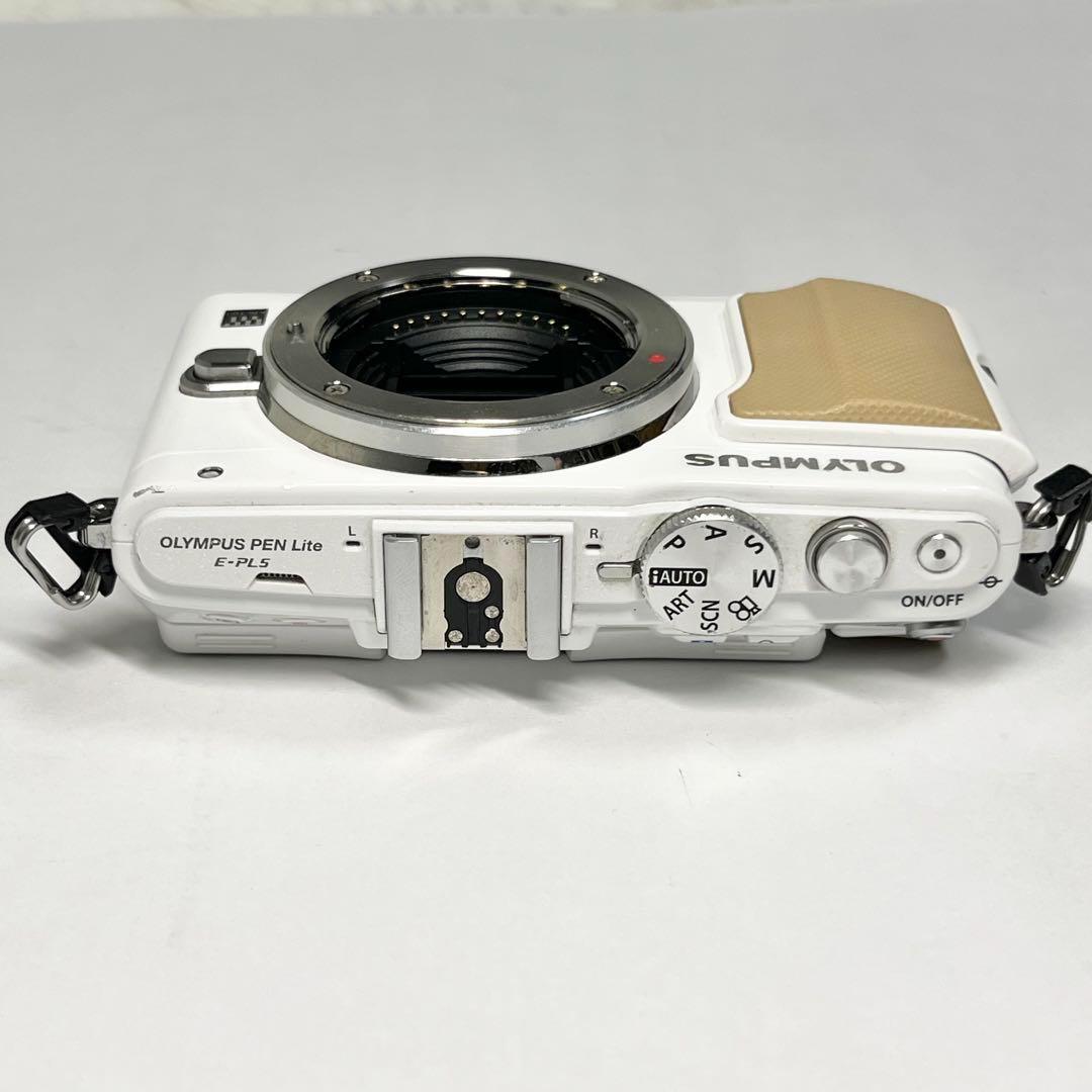 OLYMPUS オリンパス E-PL5 レンズキット ホワイト