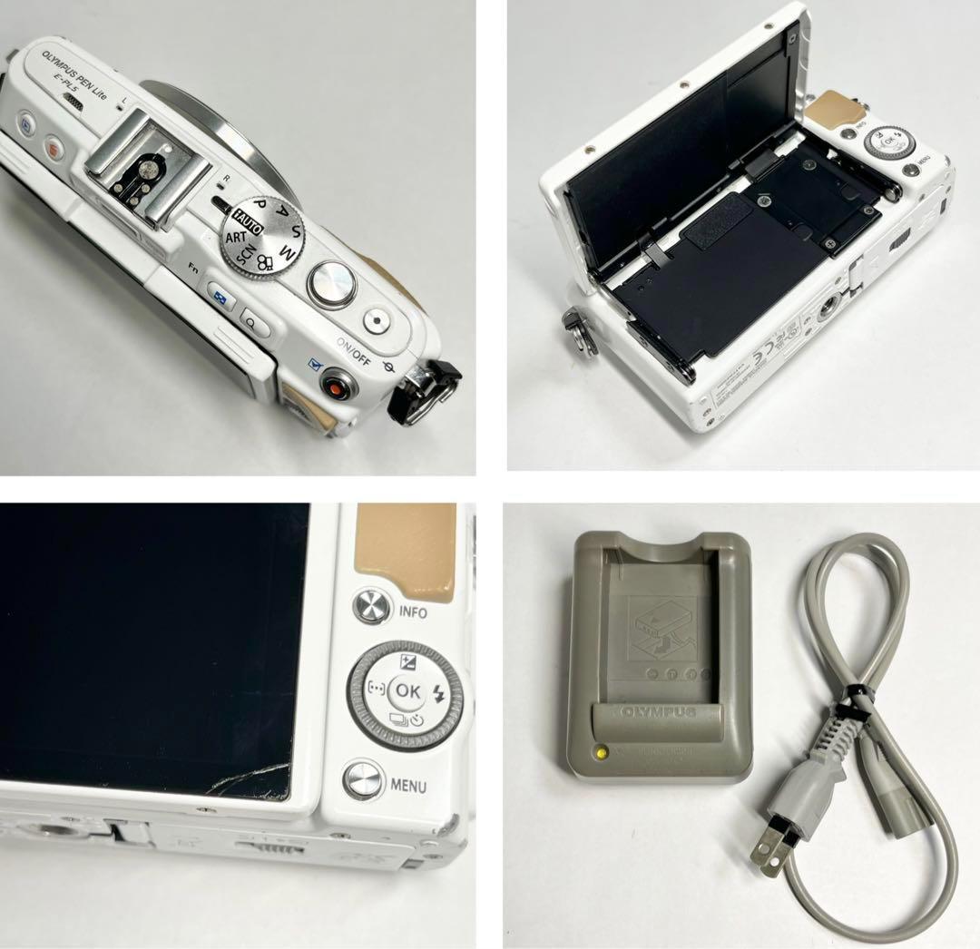 OLYMPUS オリンパス E-PL5 レンズキット ホワイト