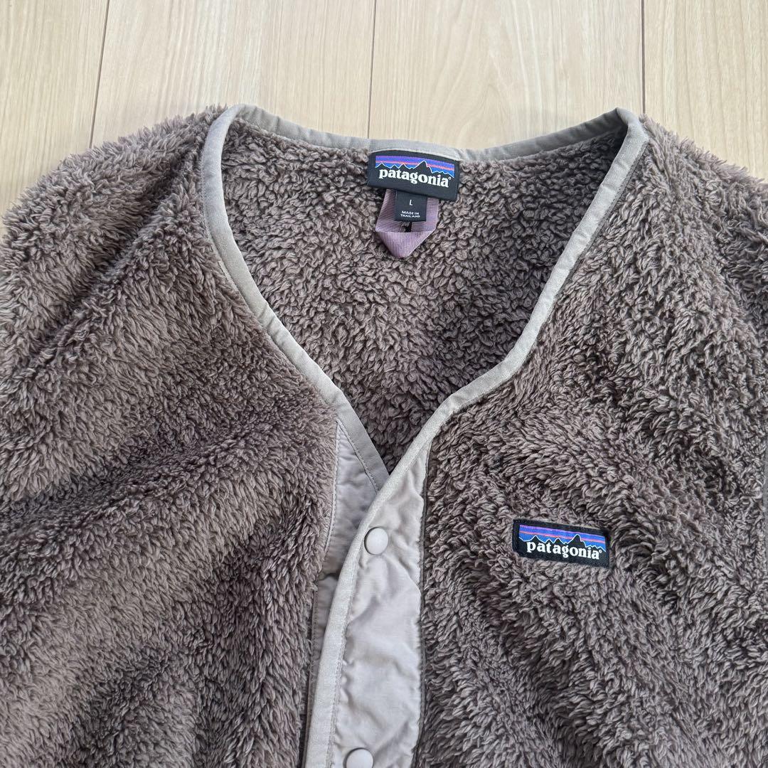 patagonia フリースベスト Lサイズ ブラウン
