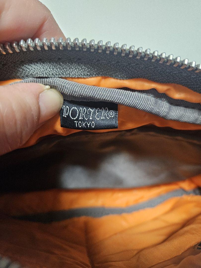 PORTER グレー ショルダーバッグ