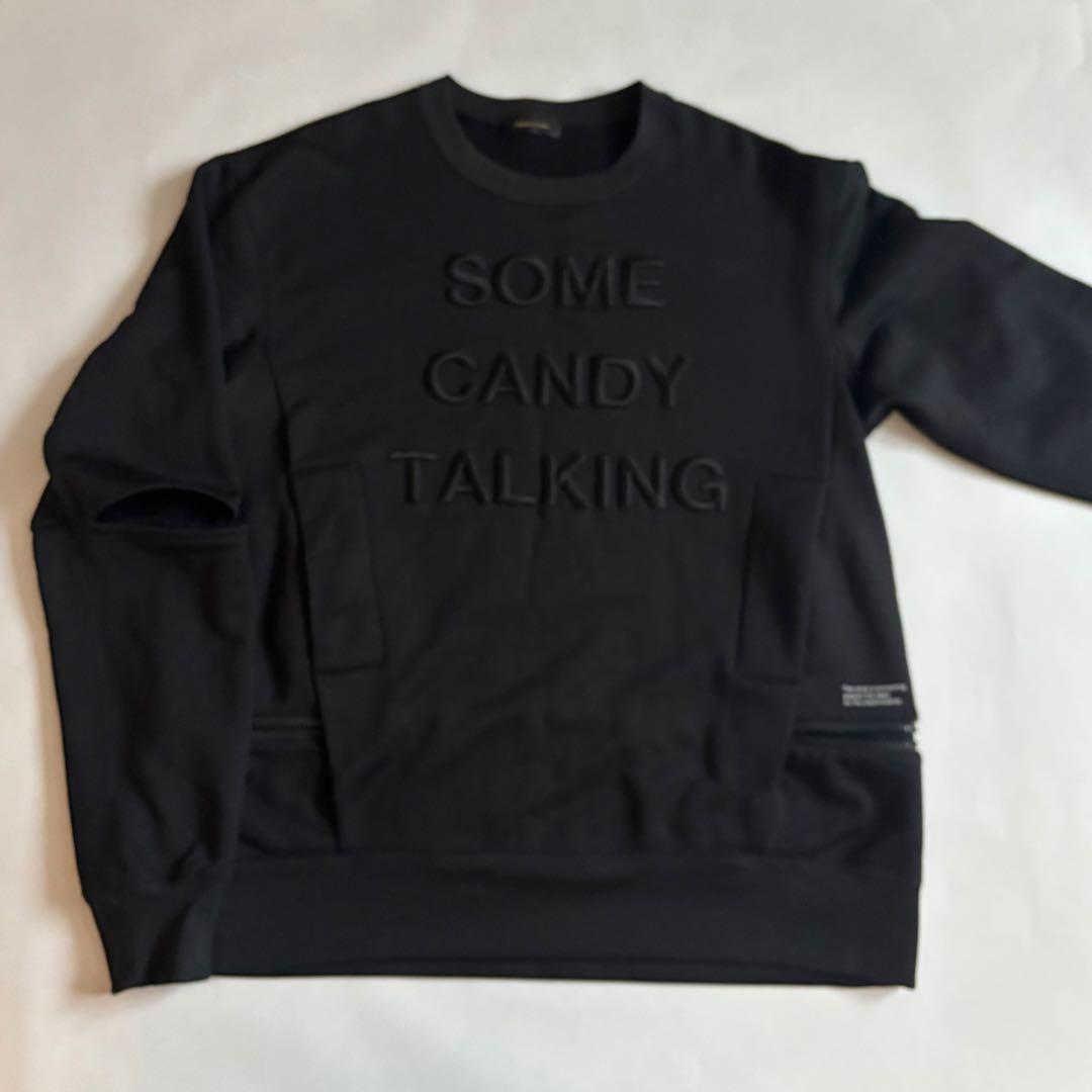 アンダーカバー クルーネック トレーナー SOME CANDY TALKING