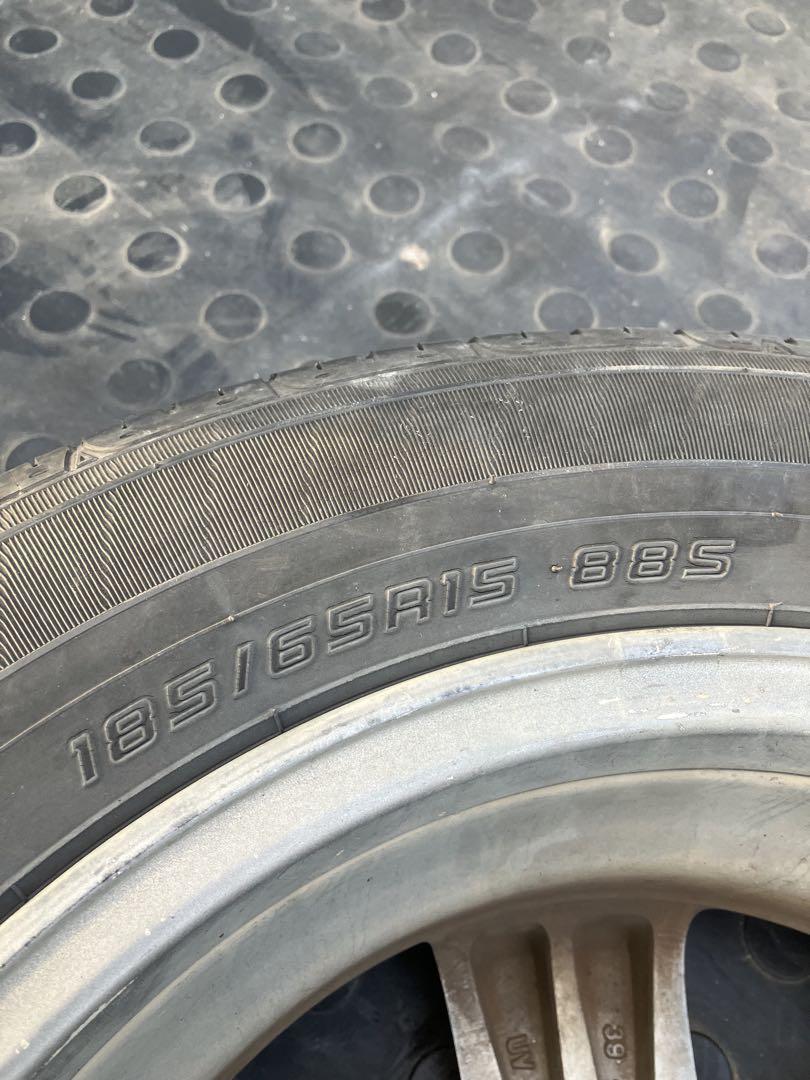 TOYOTA 60イスト　純正ホイール　タイヤホイール4本セット