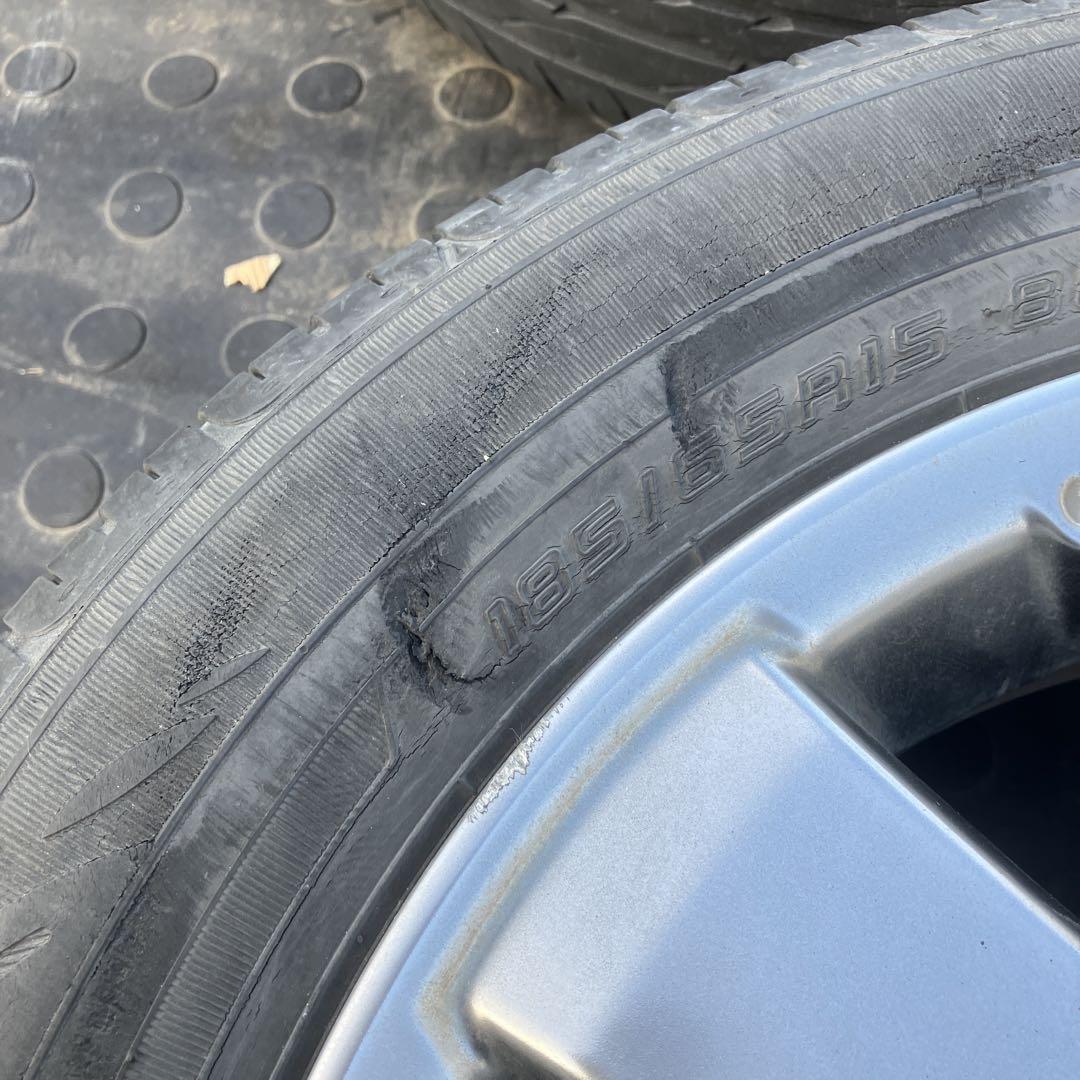 TOYOTA 60イスト　純正ホイール　タイヤホイール4本セット