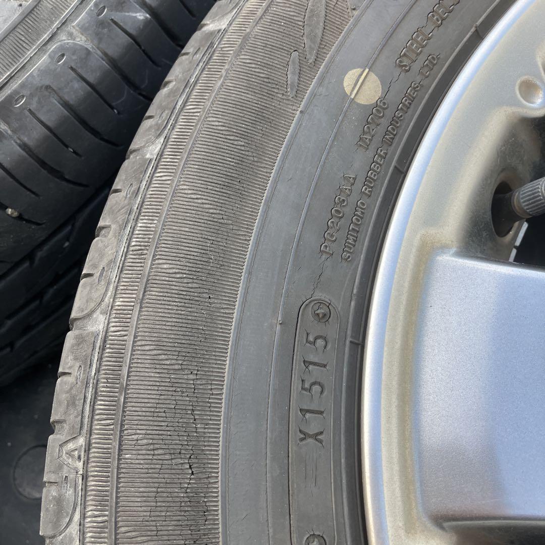 TOYOTA 60イスト　純正ホイール　タイヤホイール4本セット