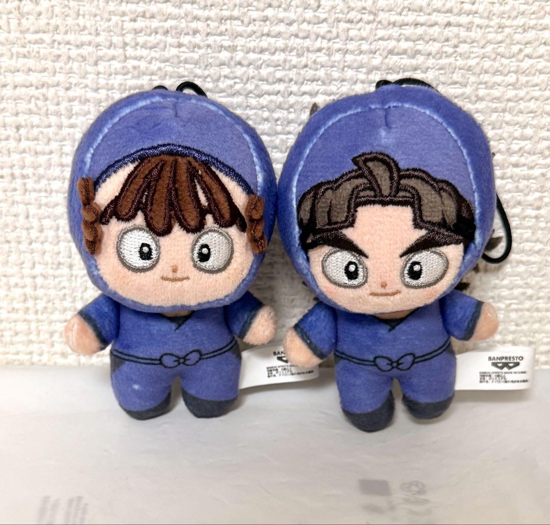 在庫ラスト❣️尾浜勘右衛門 竹谷八左ヱ門 忍たま乱太郎 ほわぬい ぬいぐるみ 忍たま乱太郎 忍たま ほわぬい 尾浜 竹谷 尾浜勘右衛門 竹谷八左