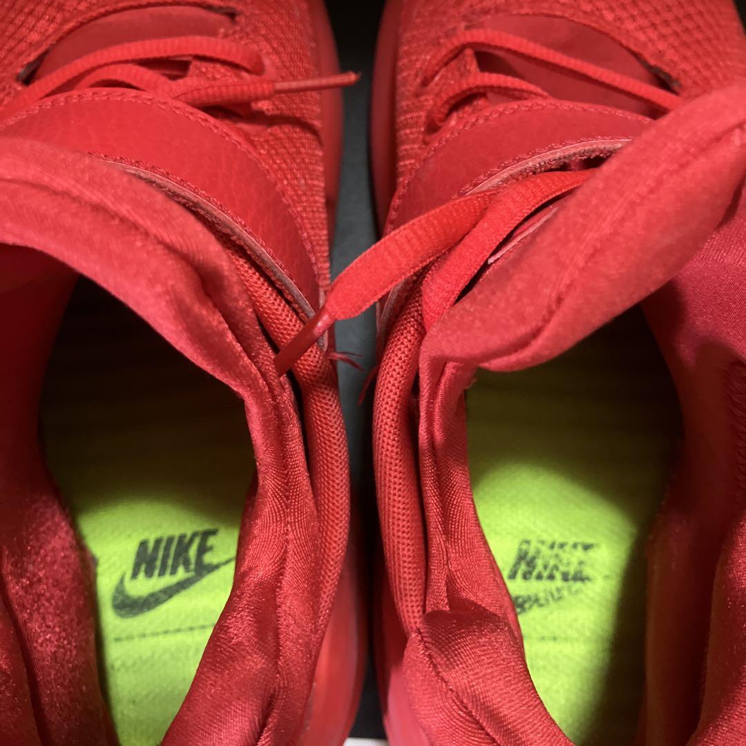 Nike レッド ハイカット シューズ