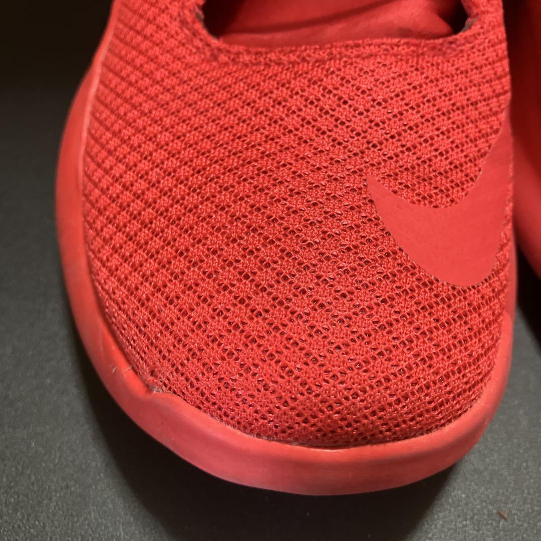 Nike レッド ハイカット シューズ