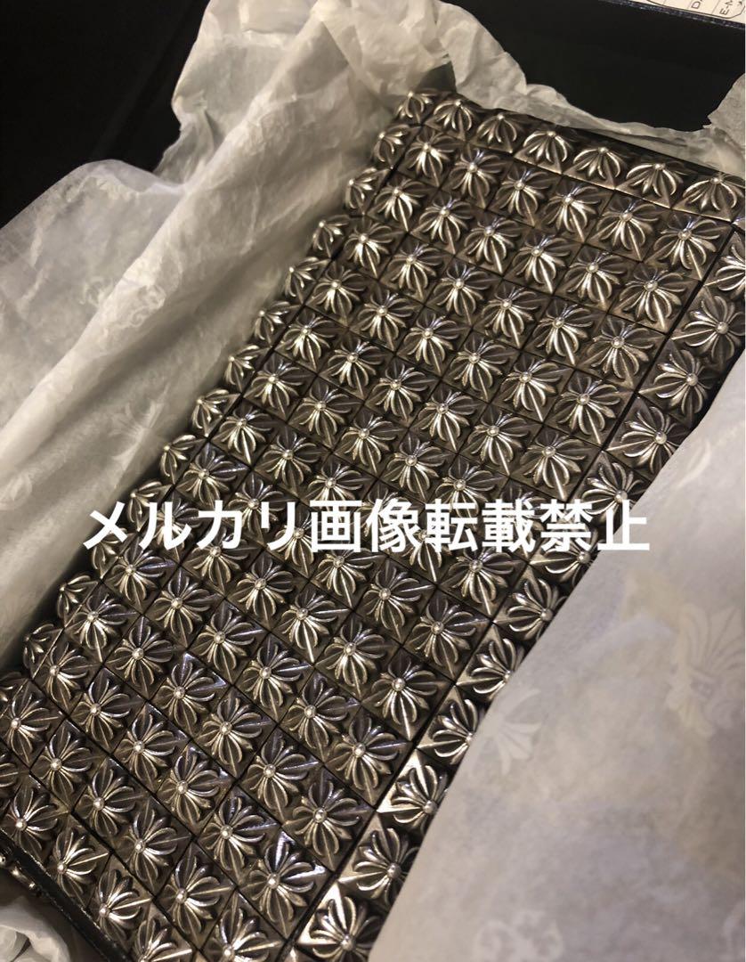 美品!付属品あり! クロムハーツ 全面 ピラミッド CHプラス スタッズ