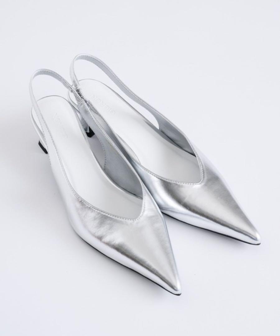 GIUNON ジウノン 2way pointed toe pumps - メルカリ
