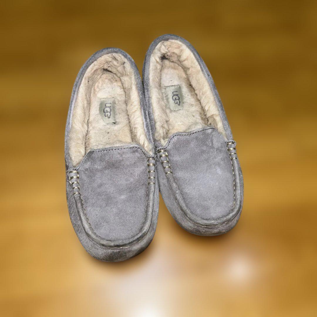 UGG アンスレー モカシン グレー 24cm - メルカリ