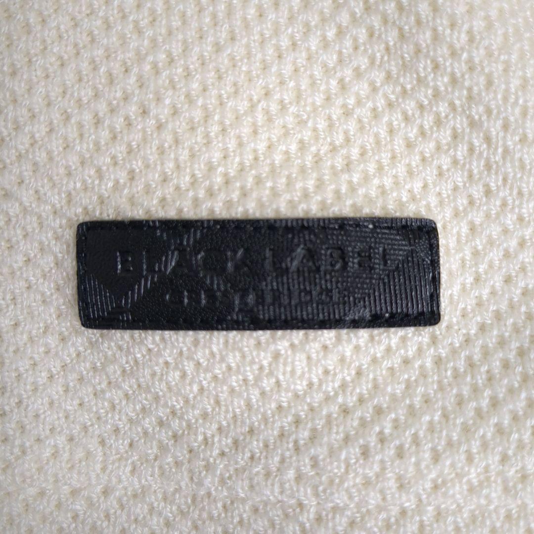 タグ付き✨ブラックレーベルクレストブリッジ　長袖ニット　白　カットソー　LL