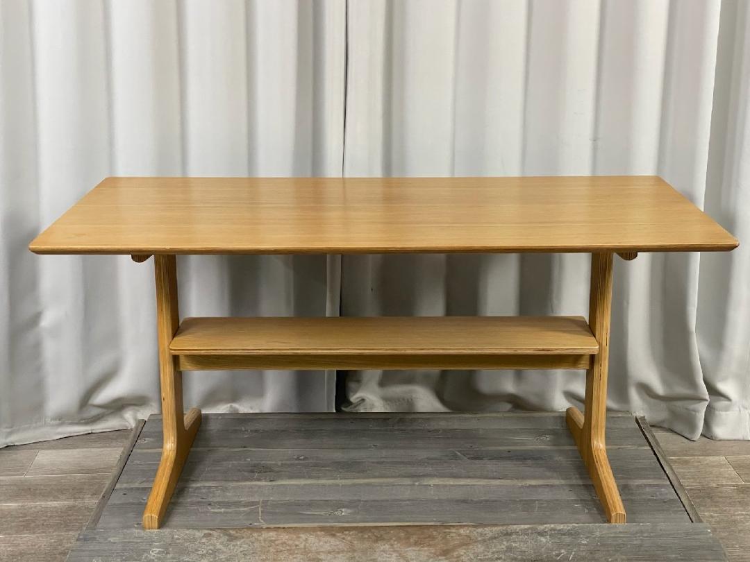 無印良品 タモ材ローテーブル 90x60cm （人気ブランド 海外通販