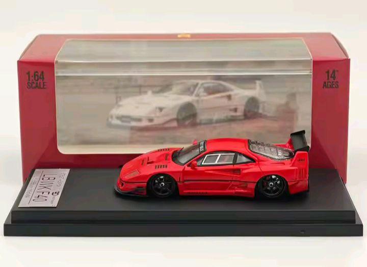 ■1/64【LBWK F40 STREET　WARRIOR】レッド《新品》