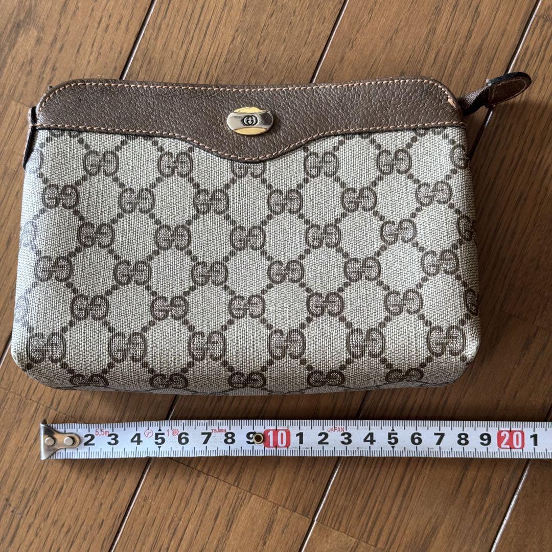 国内発送送関込【GUCCI】 マトラッセ レザー ポーチ Yahoo!オークション - GUCCI グッチ GGマーモント レザー ポーチ