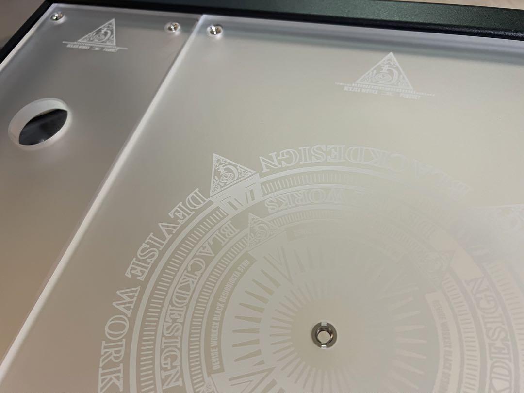 スノーピーク snow peak IGT アクリル天板　三脚可能　収納付き　3枚