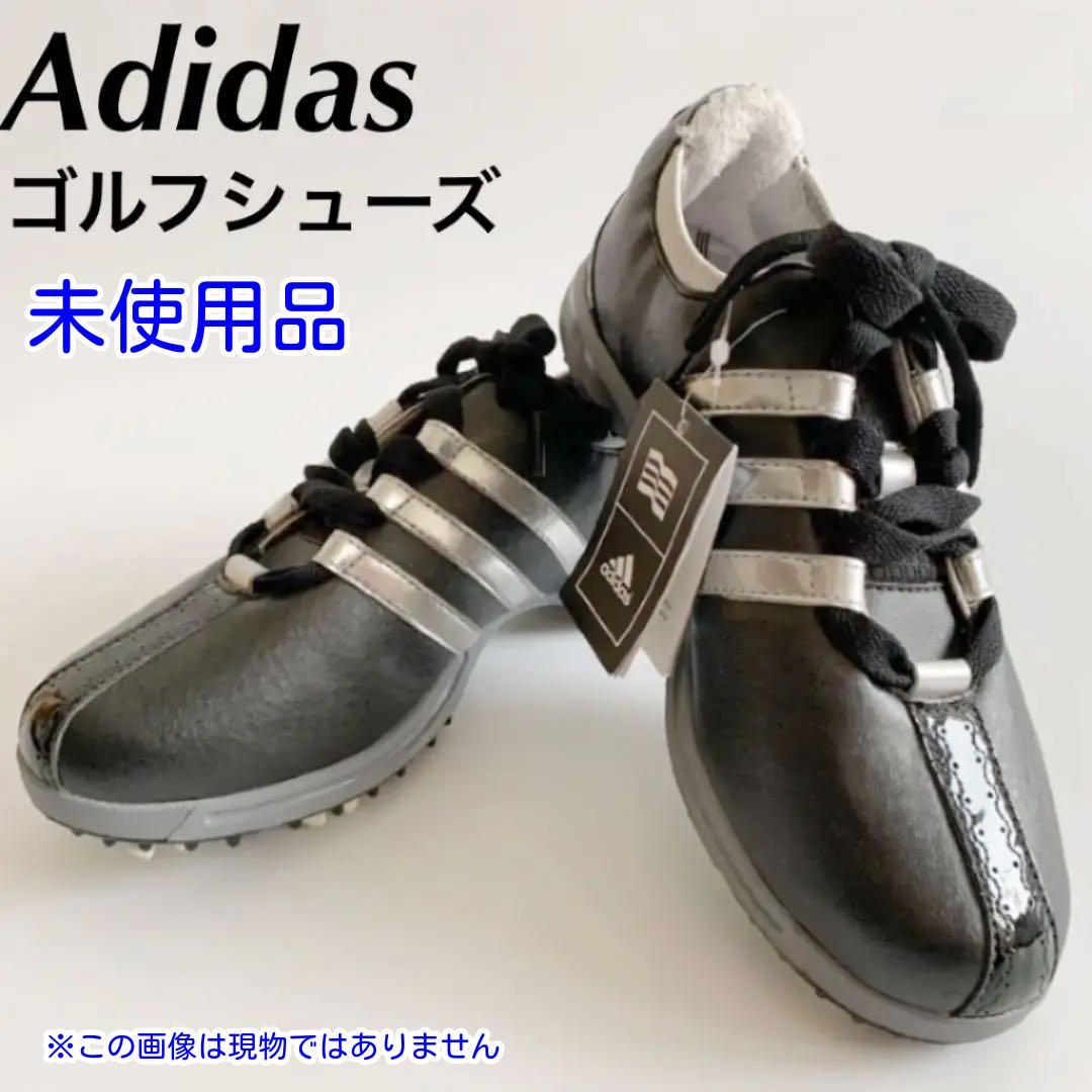 アディダス　ゴルフシューズ　レディース　24.5cm ドライバースージー
