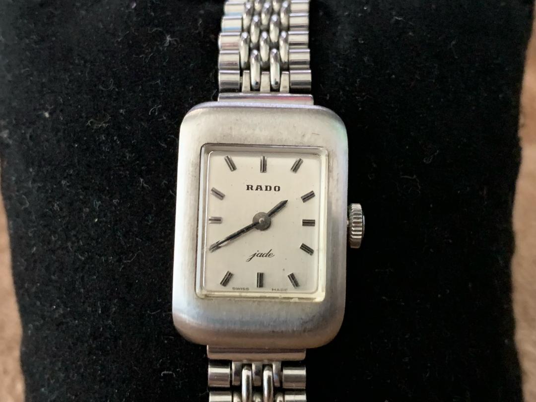 RADO ラドー jade シルバー文字盤 手巻き ヴィンテージ