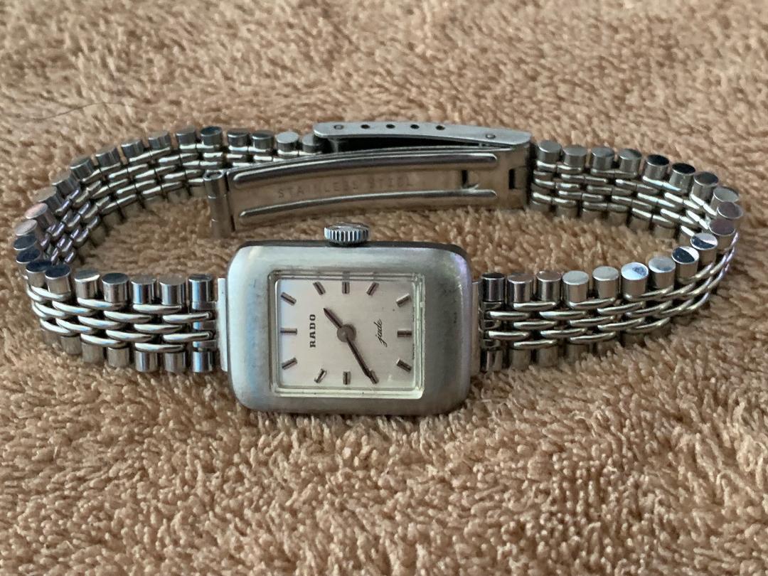 RADO ラドー jade シルバー文字盤 手巻き ヴィンテージ