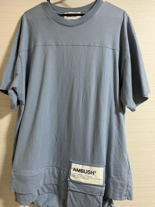 SALE【 AMBUSH】ベーシックTシャツ amb0248047_blk_00.jpg