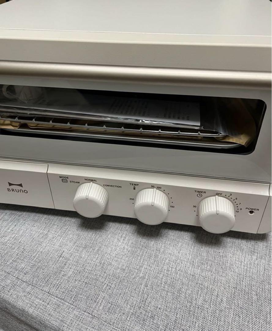 【新品未使用品】BRUNO スチーム＆ベイクトースター