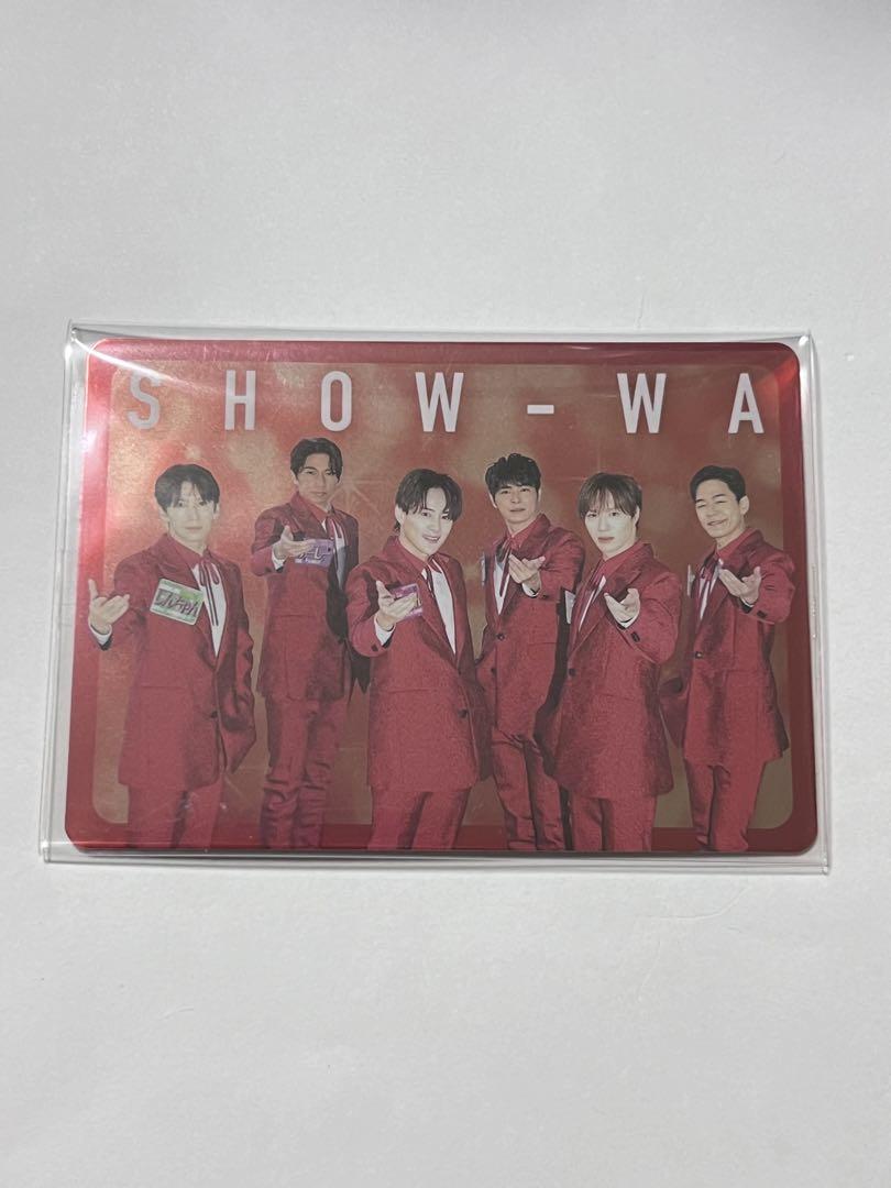 最初の  SHOW-WA 全員ver.】フォトブック封入特典 キラキラカード - メルカリ アイドル