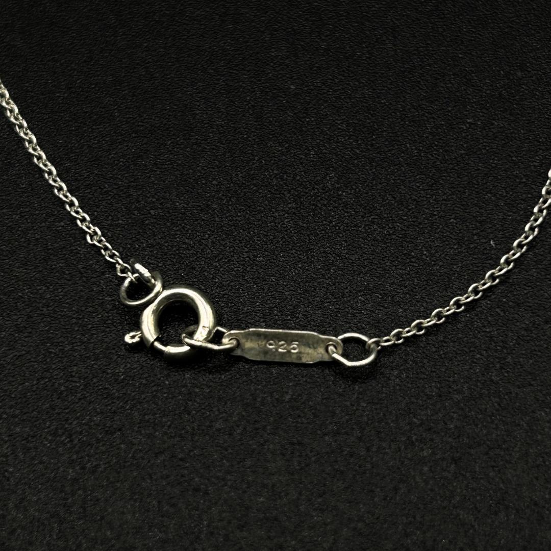 【美品】Tiffany & Co シグネチャー コンビ ネックレス