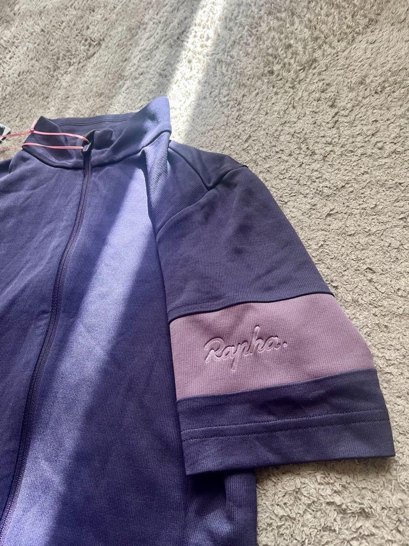 Rapha サイクルジャージ 半袖 紫