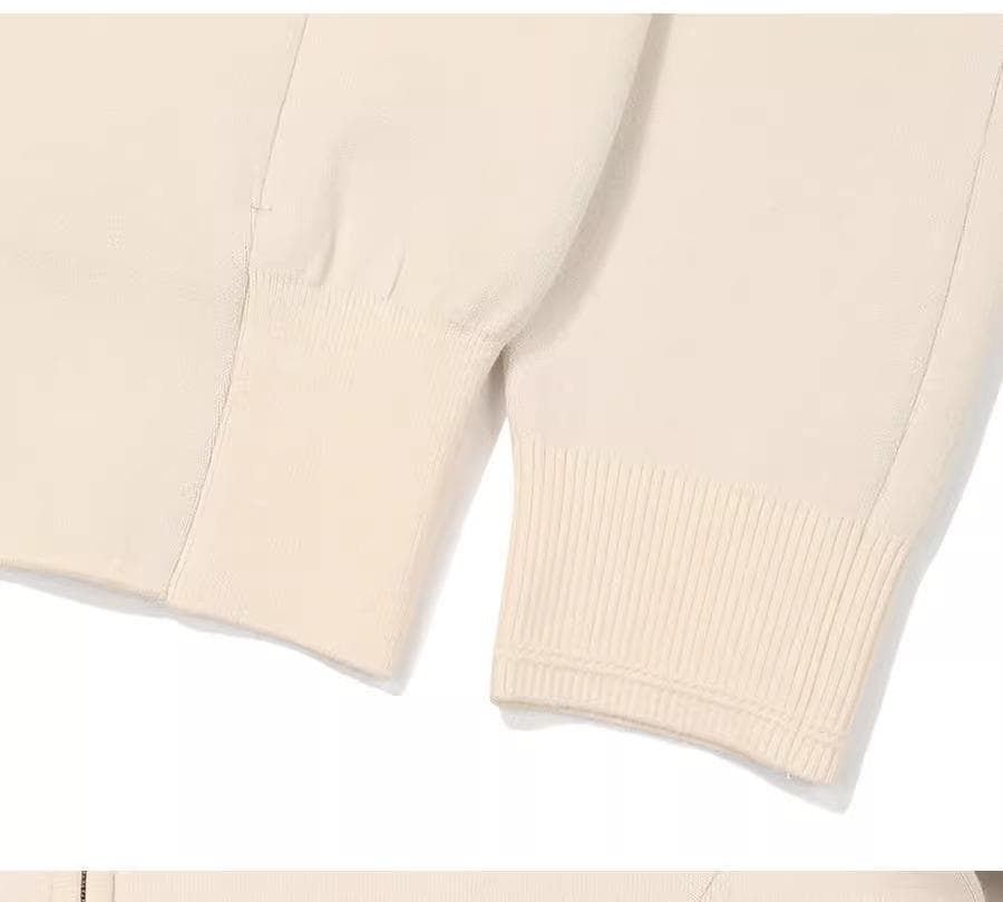 Malbon ジップアップニットカーディガン レディース 春秋向け 上質素材✨ Malbon ジップアップニットカーディガン レディース 春秋向け 上質素材✨