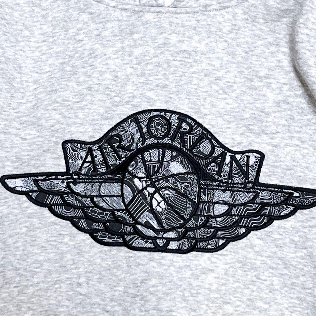 レア NIKE AIR JORDAN プルオーバー パーカー ウイングロゴ レア NIKE AIR JORDAN プルオーバー パーカー ウイングロゴ