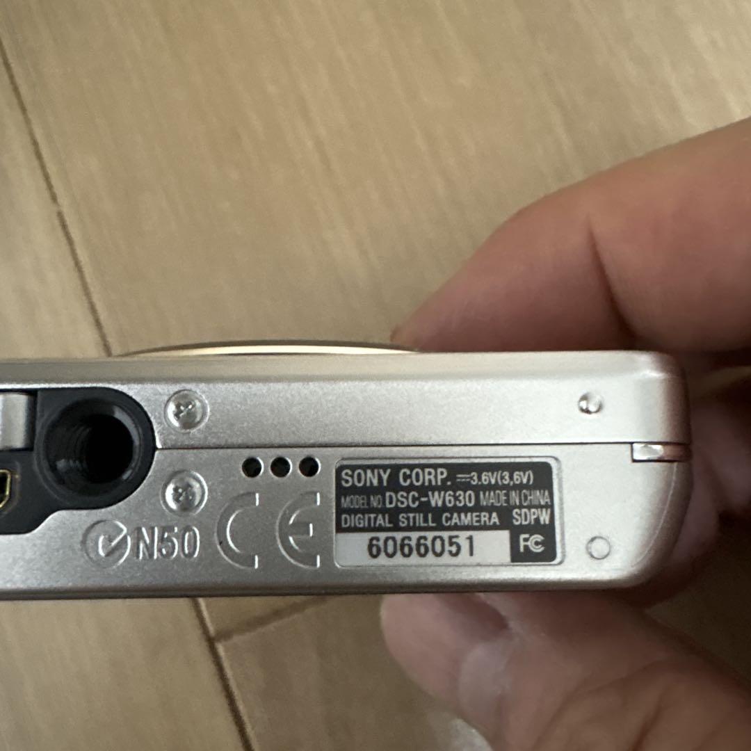 【完動品】SONY Cyber-shot DSC-W630 コンデジ　美品