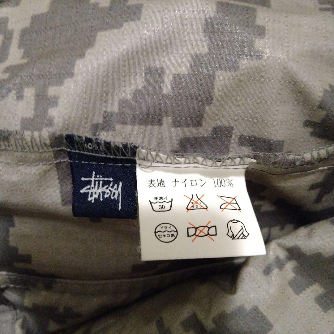 STUSSY SURPLUS デジタル 迷彩 ナイロンジャケット