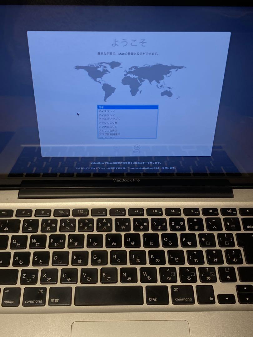 ジャンク扱いMacBookPro (13inch, Mid2012) A1278 MacBook本体 ジャンク扱いMacBookPro (13inch, Mid2012) A1278 MacBook本体
