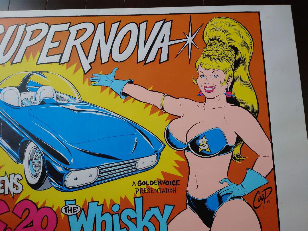 【限定ナンバリング、サイン入り】SUPER NOVA ポスター　593/650