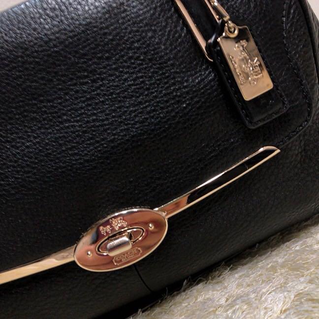 通販国産 COACH ショルダーバッグ マディソン ofpqQ-m14745133355 ブラック2way ハンドバッグ 新品送料無料