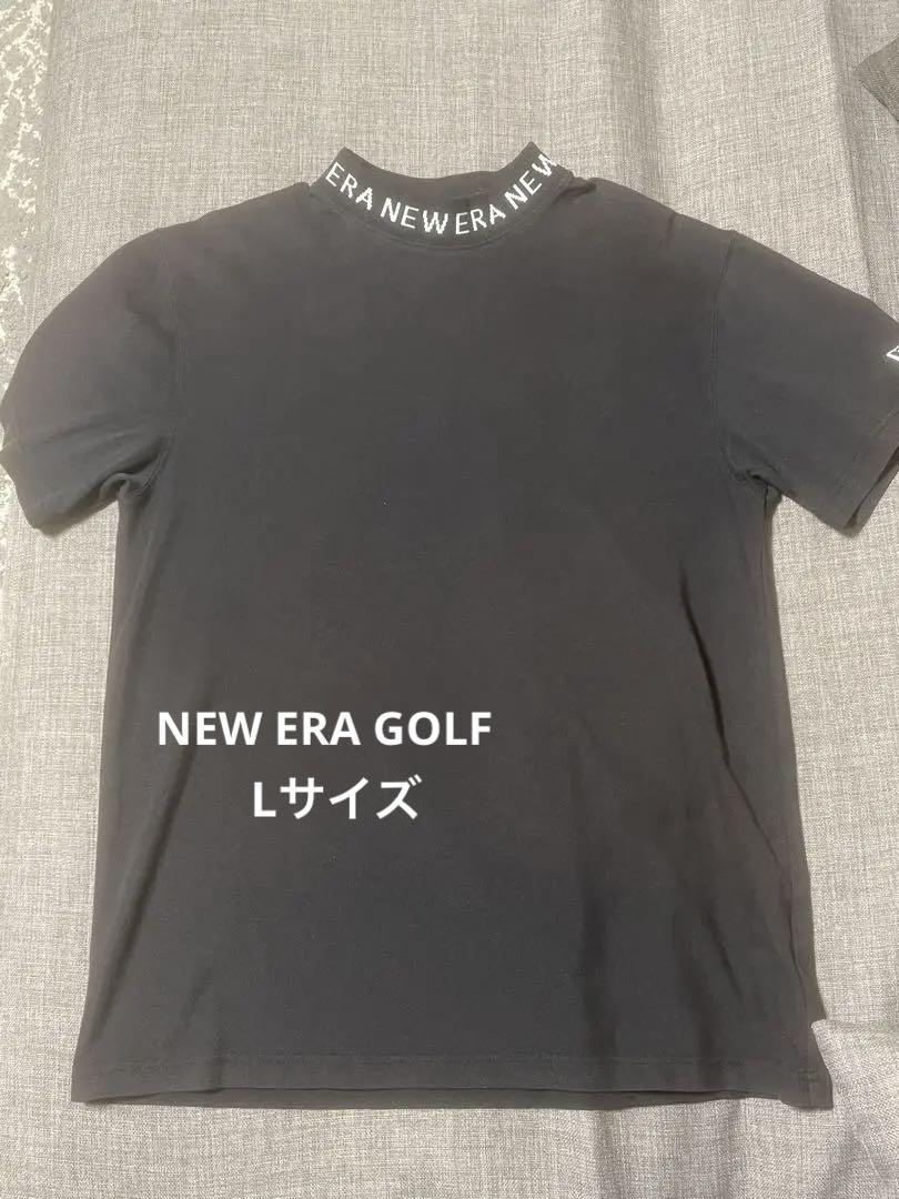 NEW ERA ゴルフ　モックネックシャツ　Lサイズ