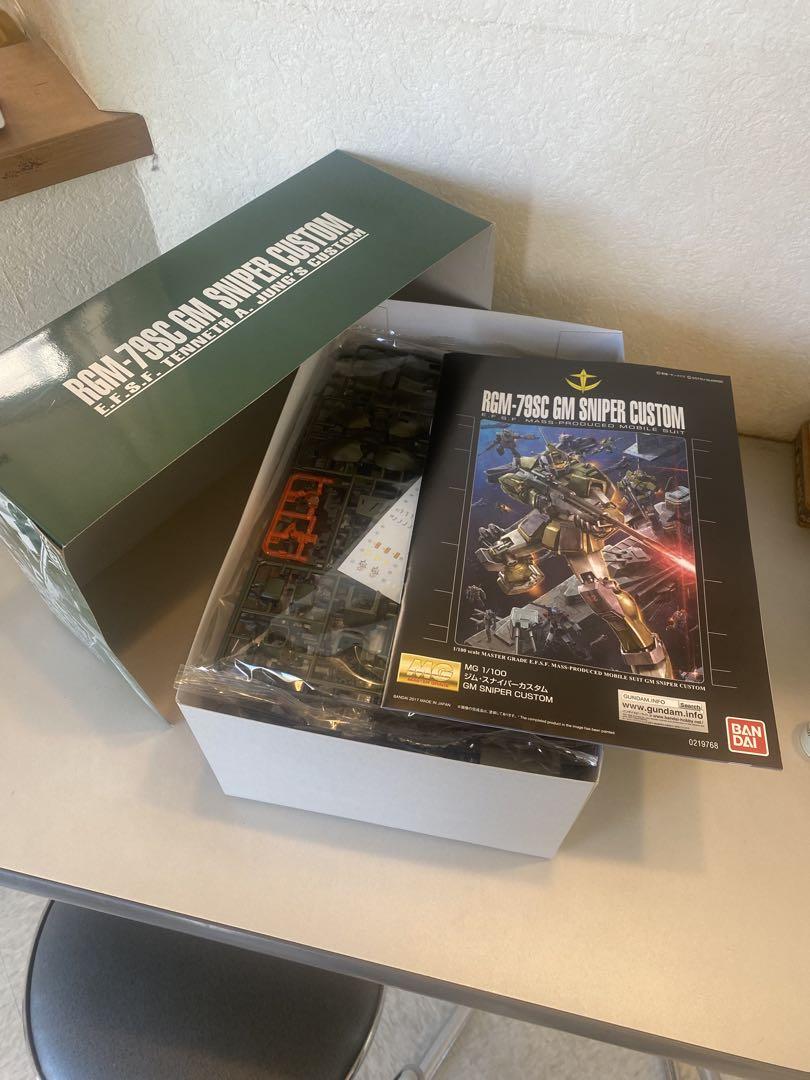MG 1/100 RGM-79SC ジム・スナイパーカスタム（テネスAユング機）