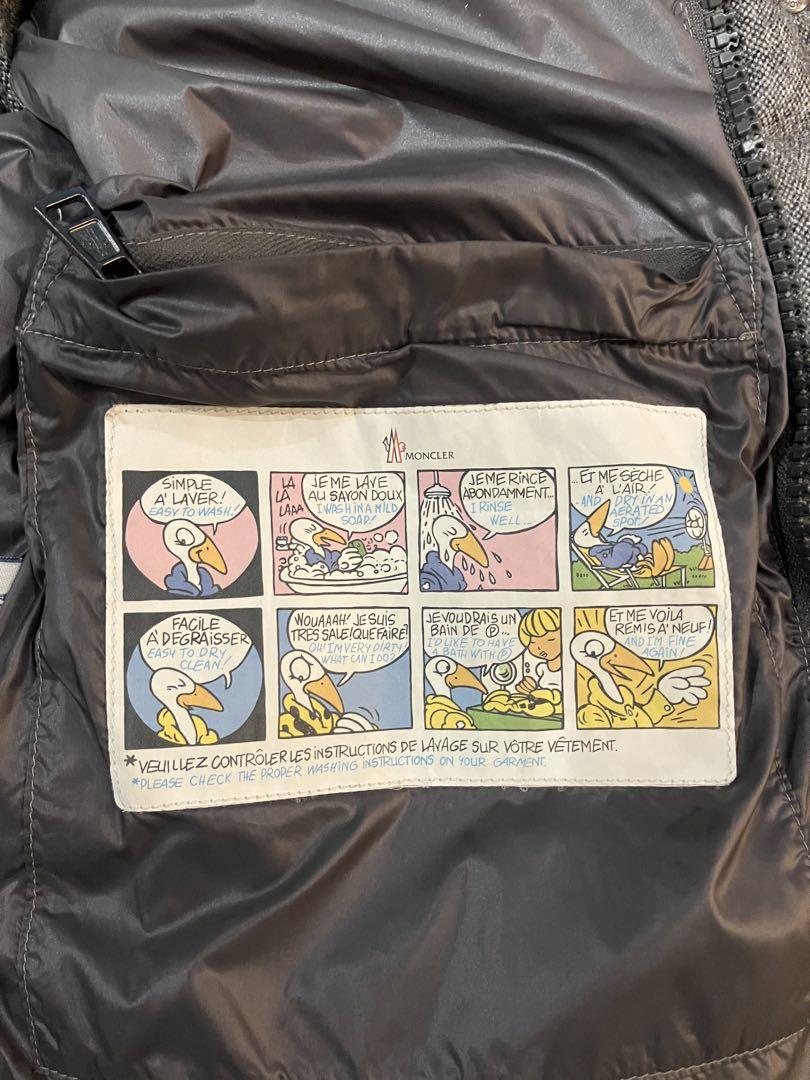 MONCLER モンクレール　ダウンベスト グレー　TIB ビームス別注サイズ1