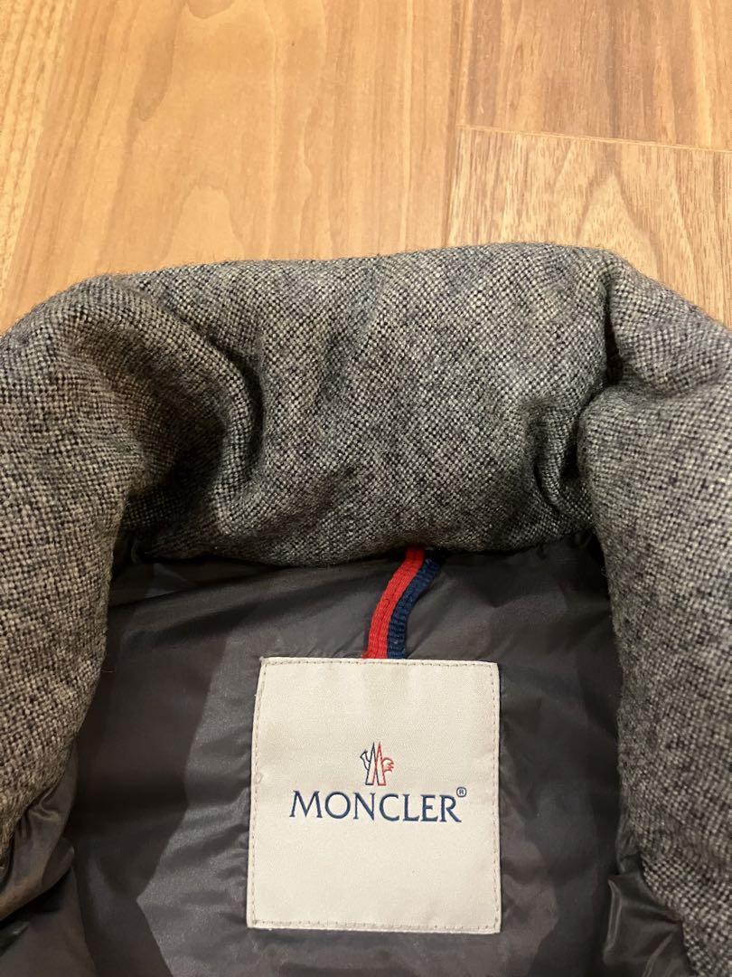 MONCLER モンクレール　ダウンベスト グレー　TIB ビームス別注サイズ1
