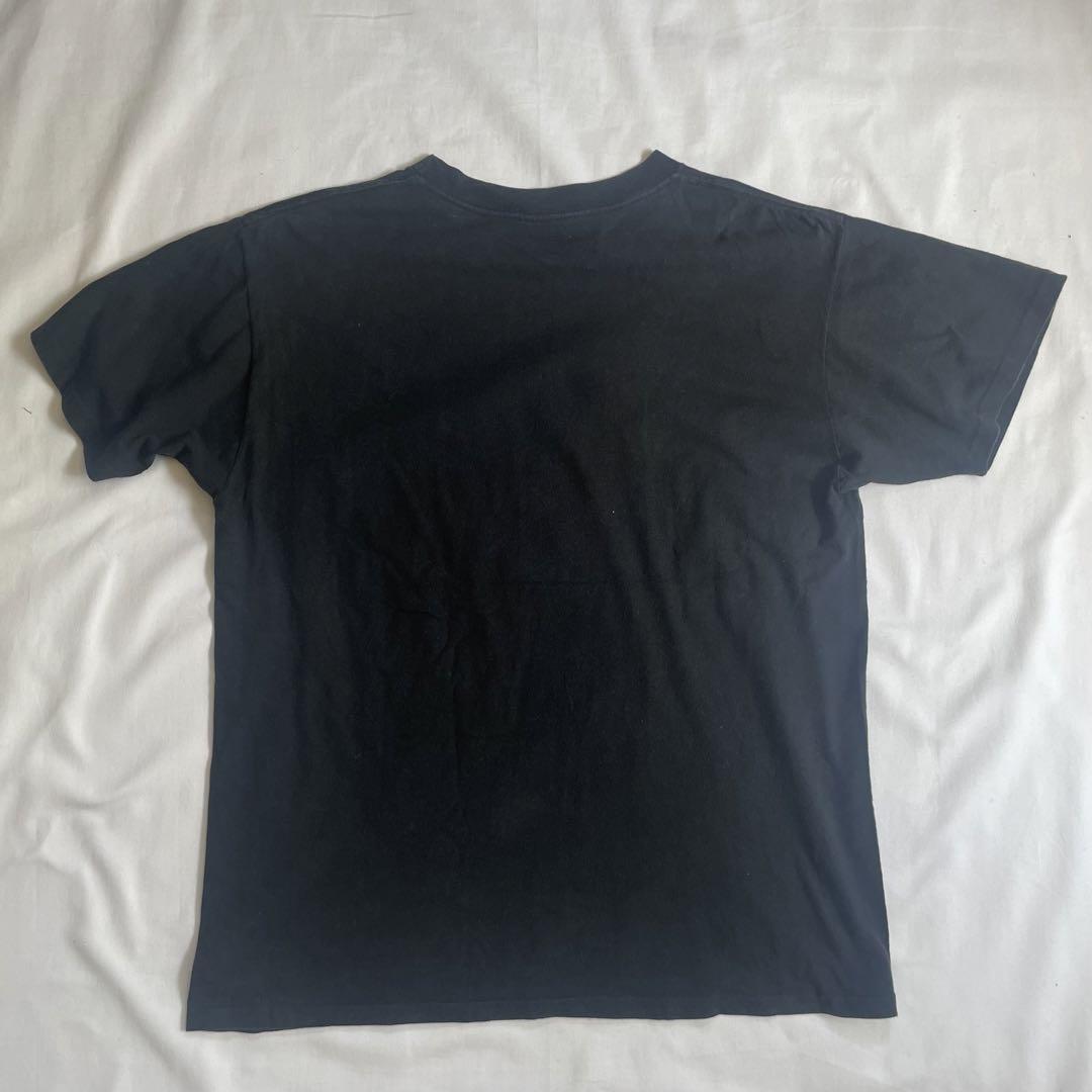 [レア]90s SIMPSONS 墨黒 tシャツ 1990 usa製 シンプソン