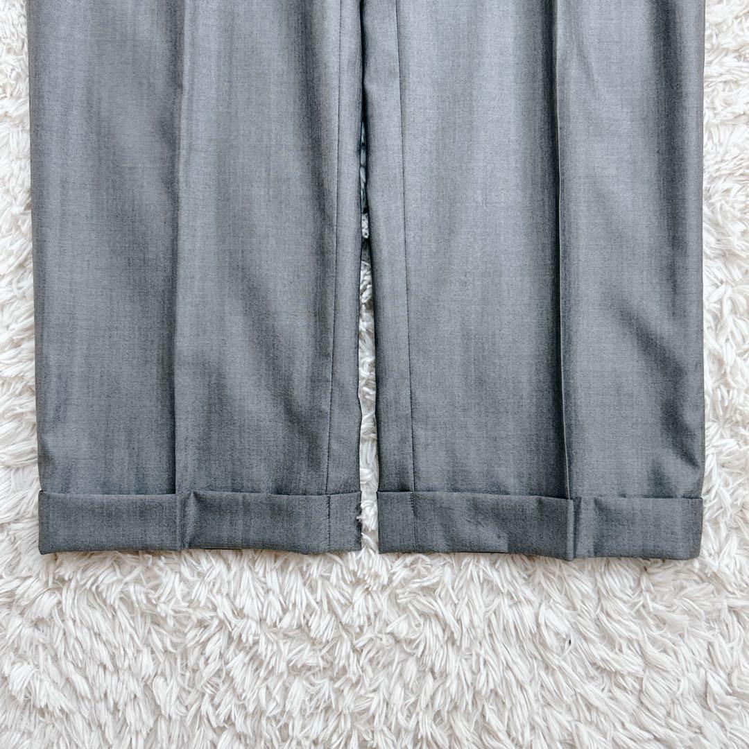 【美品】レダ オンリー INHALE EXHALE スーツ グレー 背抜き 高級
